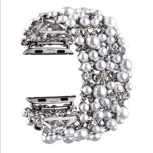 Pearls iWatch Compatible Bracelet Band